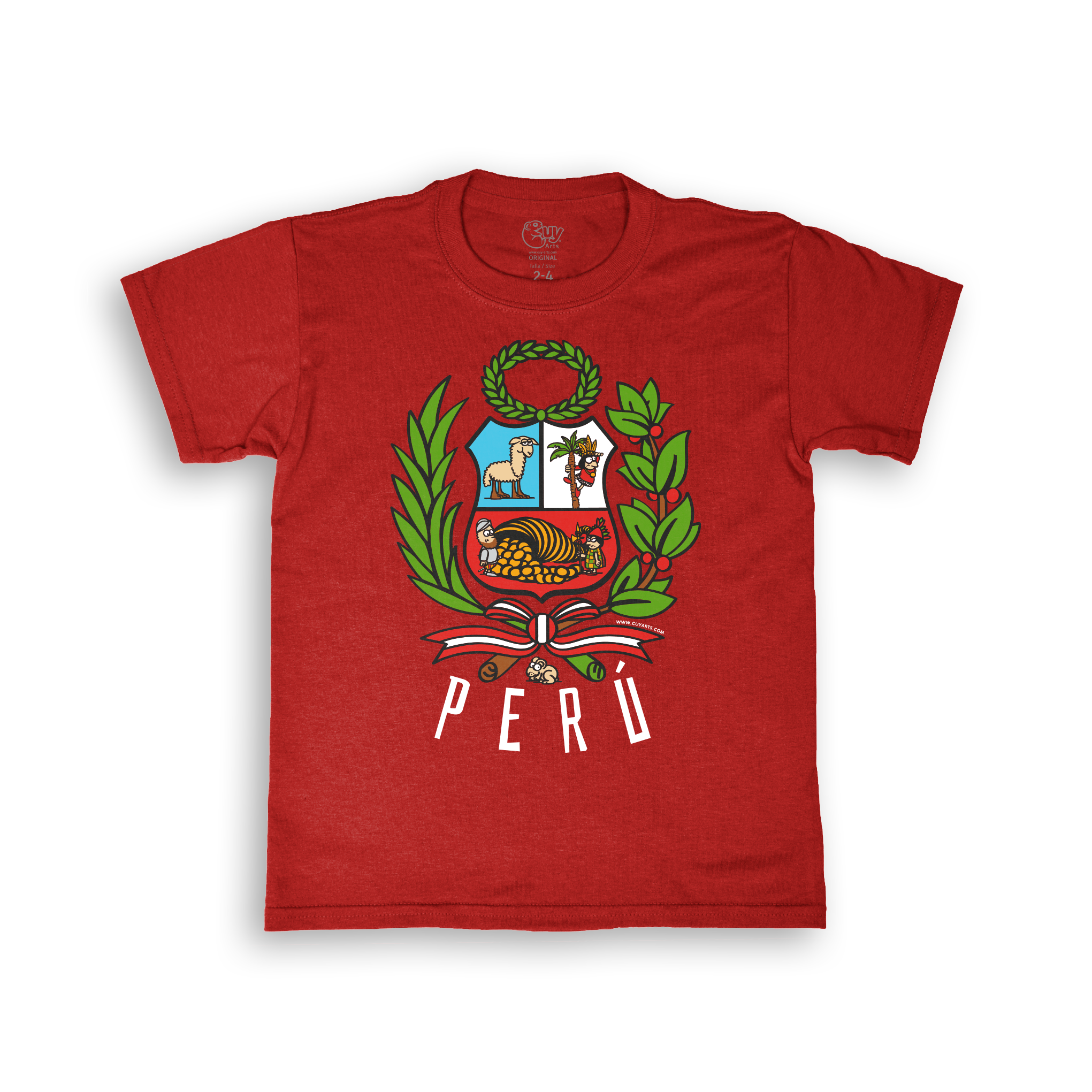 Escudo Animado del Péru | Niño